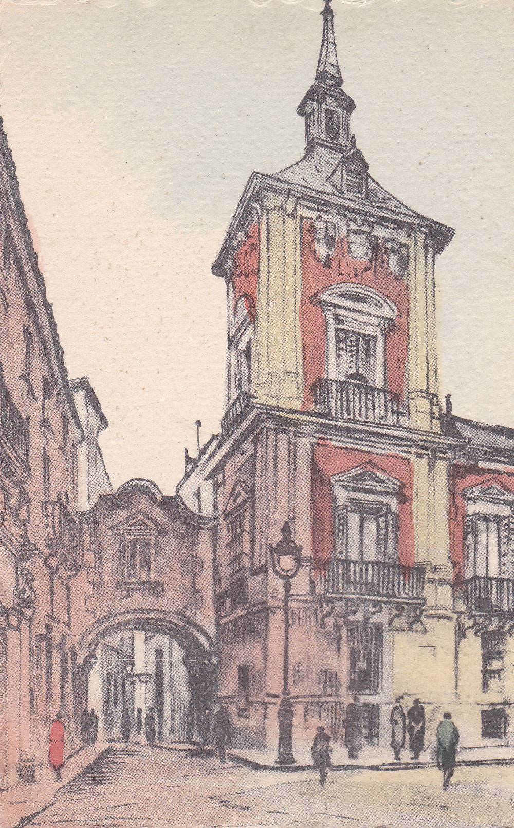 POSTAL 19079: MADRID: CASA DE CISNEROS