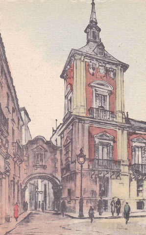 POSTAL 19079: MADRID: CASA DE CISNEROS