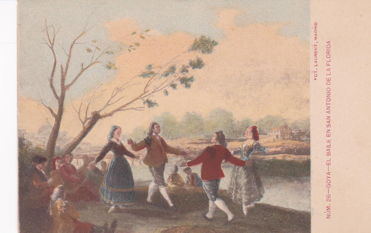 POSTAL 19081: GOYA: EL BAILE DE SAN ANTONIO DE FLORIDA