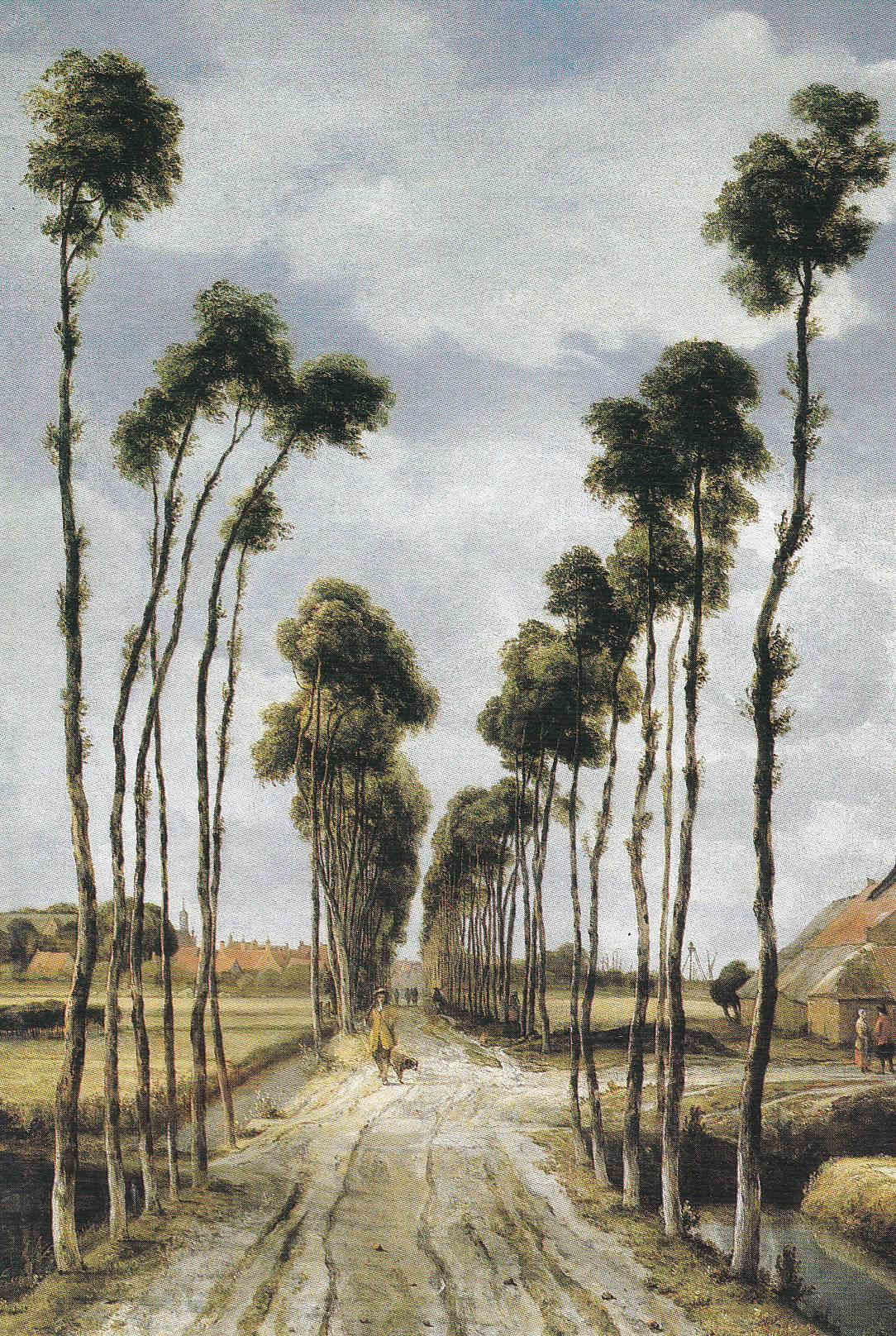 POSTAL 19085: MEYNDERT HOBBEMA: LA AVENIDA MIDDLEHARNIS