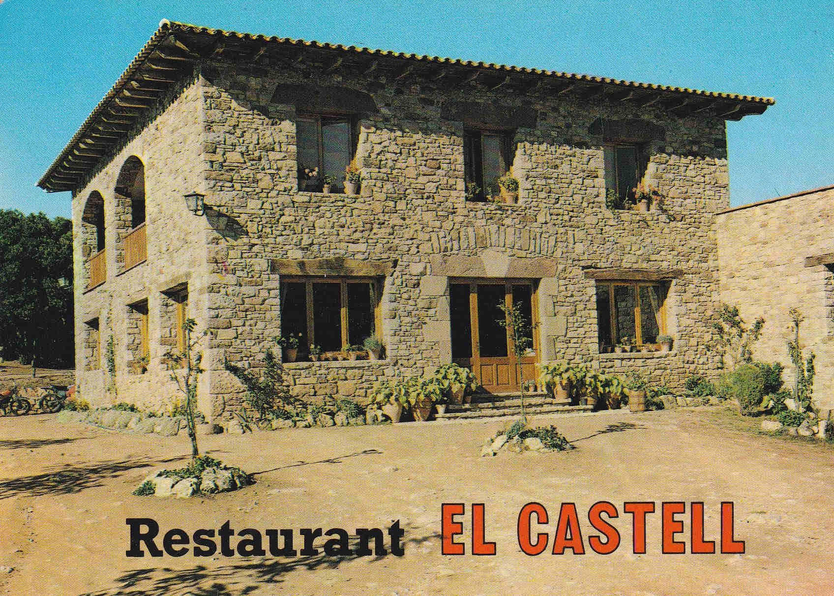 POSTAL 19086: SANT MARTI DEL BRULL: RESTAURANTE EL CASTELL