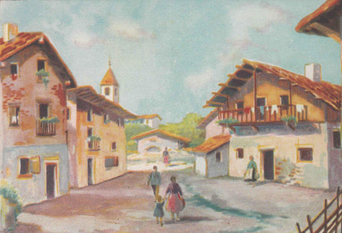 POSTAL 19088: PAISAJE SUIZA
