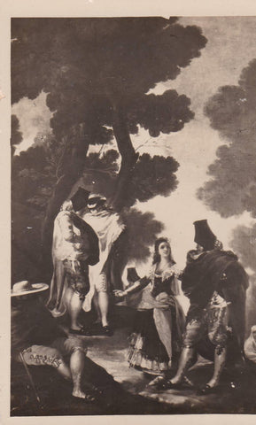 POSTAL 19093: CUADRO AUTOR DESCONOCIDO: EL PRADO