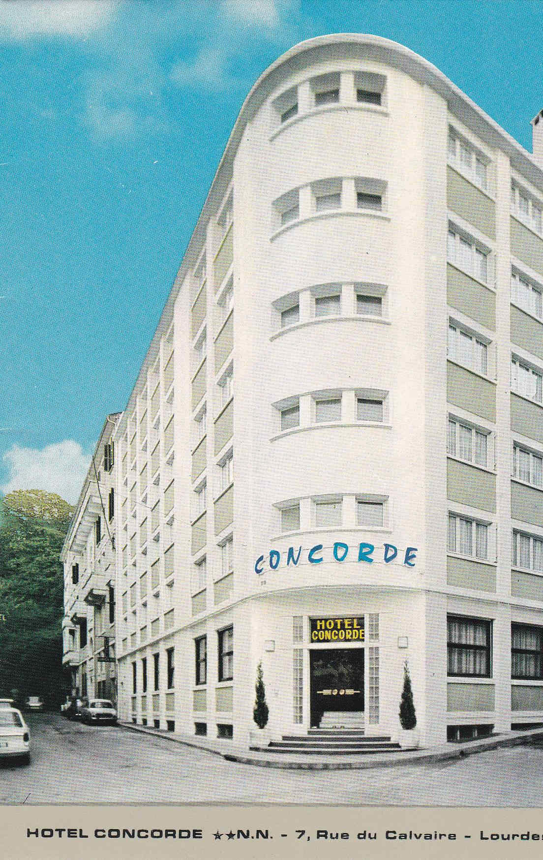 POSTAL 19098: LOURDES: HOTEL CONCORDE