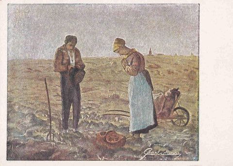POSTAL 19107: BARBEDIENNE: EL ANGELUS