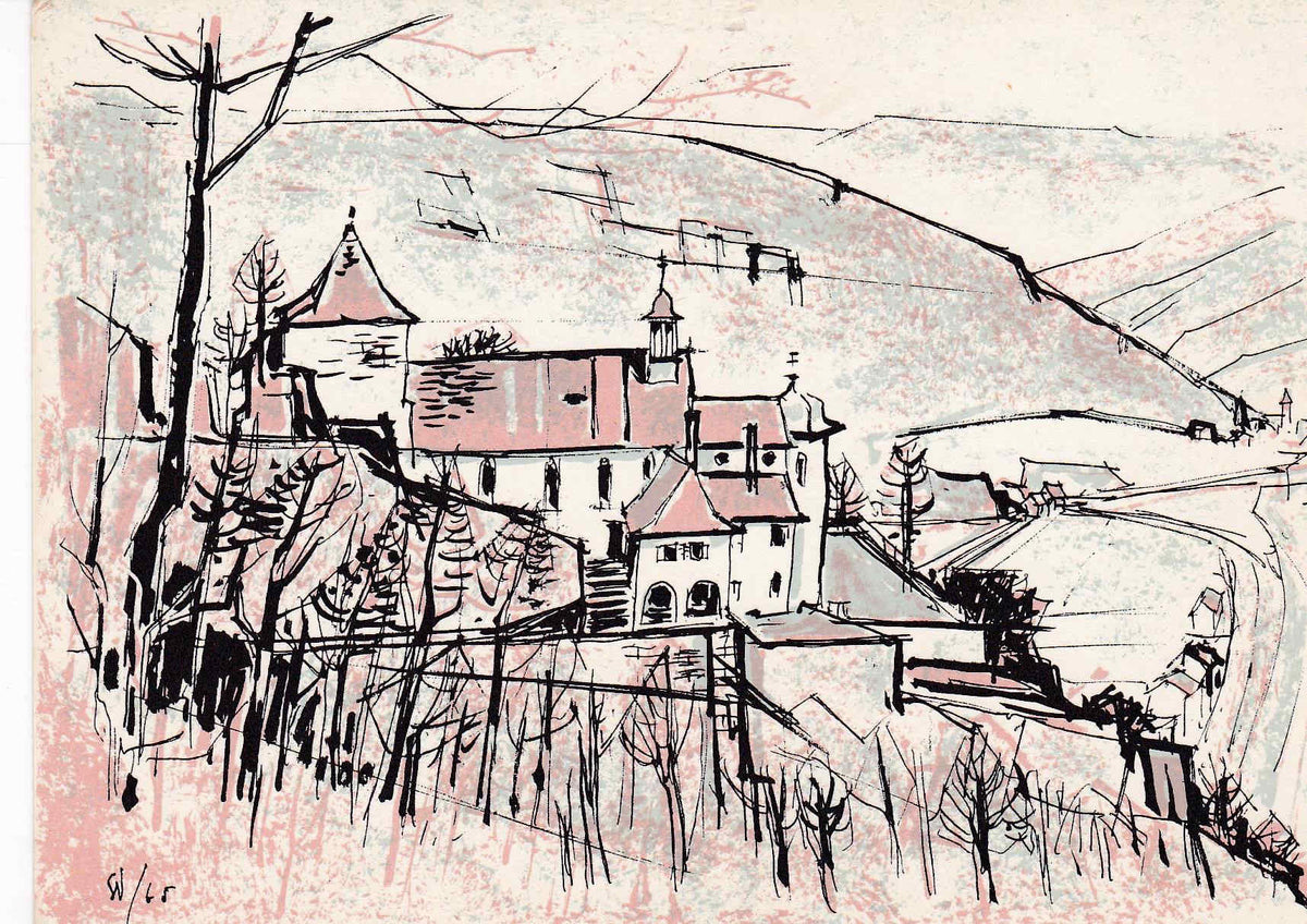 POSTAL 19121: LE VORBOURG
