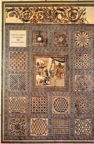 POSTAL 19122: MOSAICO DE NIMES