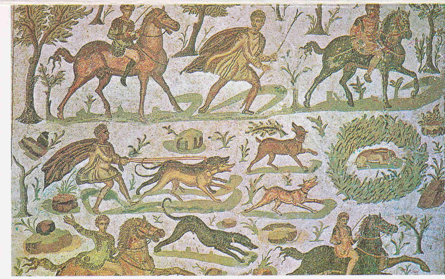 POSTAL 19127: SCENE DE CHASSE