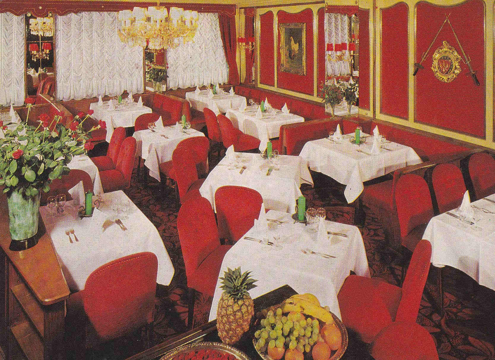 POSTAL 19136: ZURICH: SALON DE RESTAURANTE ZUM ROTEN GATTER