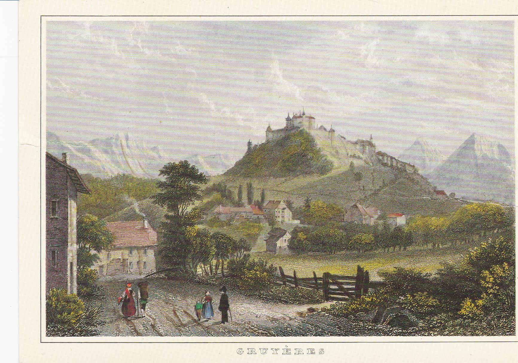 POSTAL 19140: GRUYERES