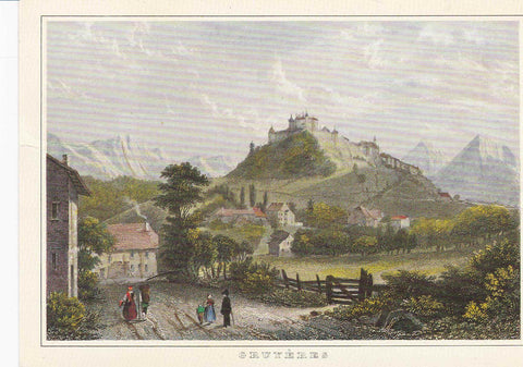 POSTAL 19140: GRUYERES