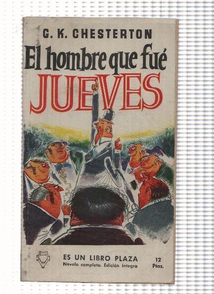 LIbro Plaza numero 46: El hombre que fue jueves