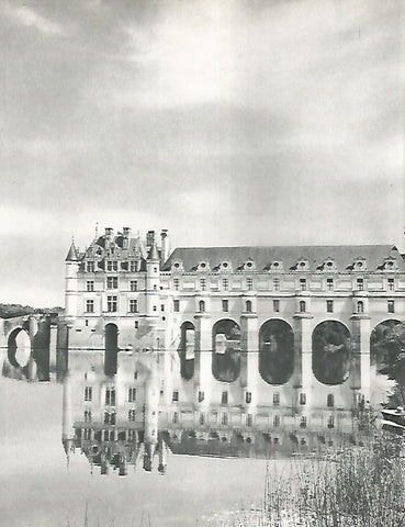 LAMINA 9791: Castillo de Chanonceaux en Indre-et-Loire