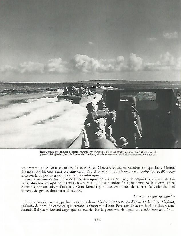 LAMINA 9879: Desembarco en Provenza en 1944