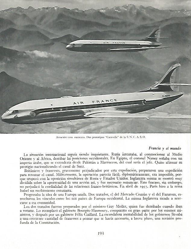 LAMINA 9884: Prototipos Caravelle de la SNCASO