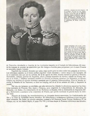 LAMINA 9963: Karl von Clausewitz