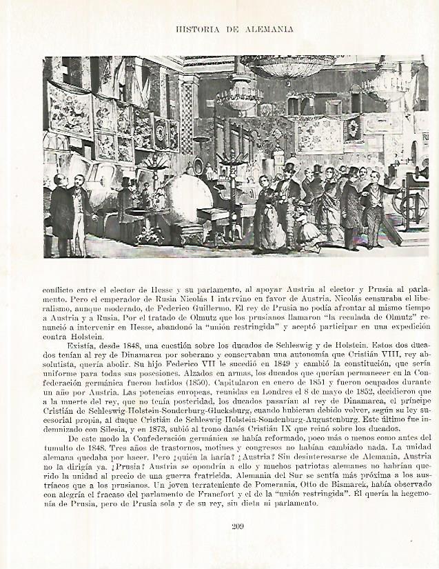 LAMINA 9974: Exposicion en Berlin en 1849