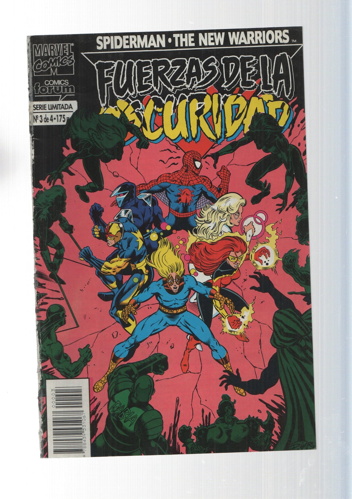 Fuerzas de la oscuridad: Spiderman / The New Warriors numero 3