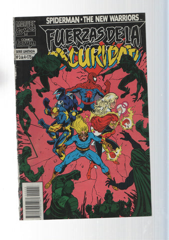 Fuerzas de la oscuridad: Spiderman / The New Warriors numero 3