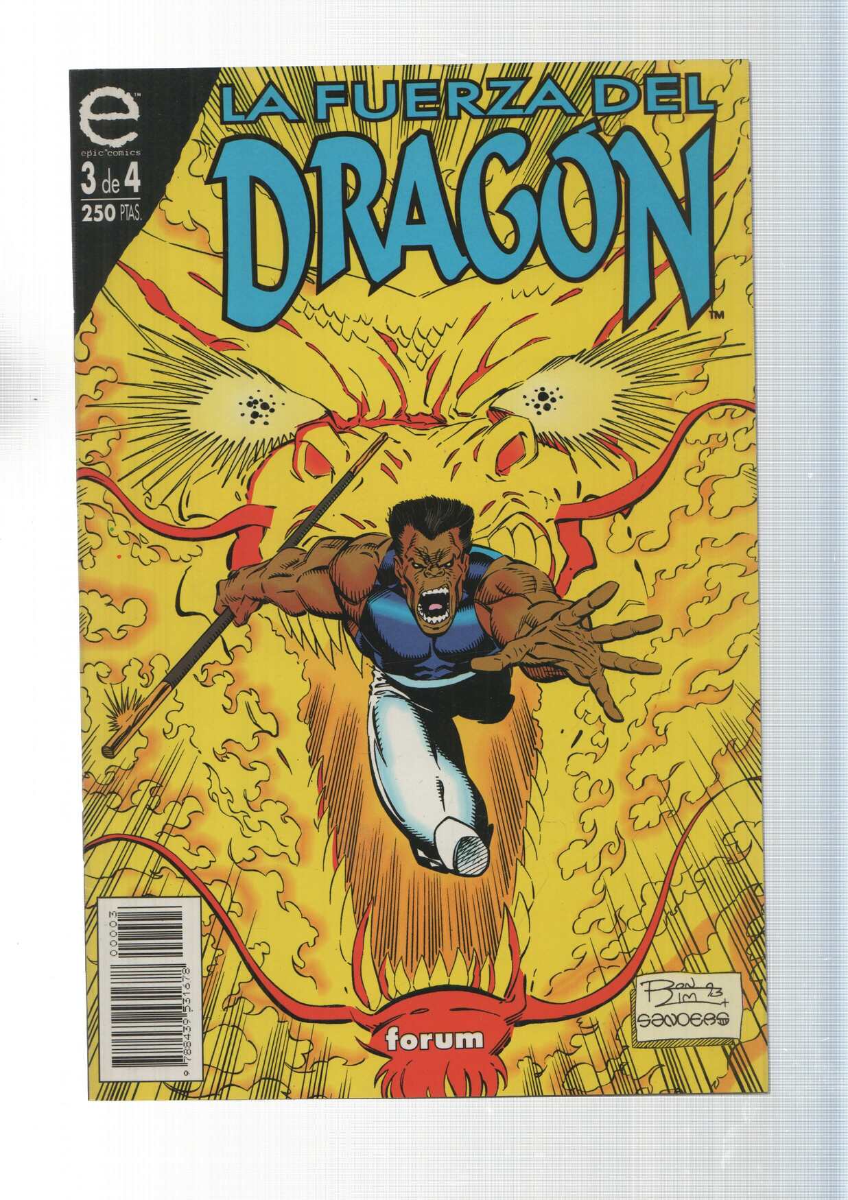 La Fuerza del Dragon numero 3: Tormentas engendradas en el lejano pasado