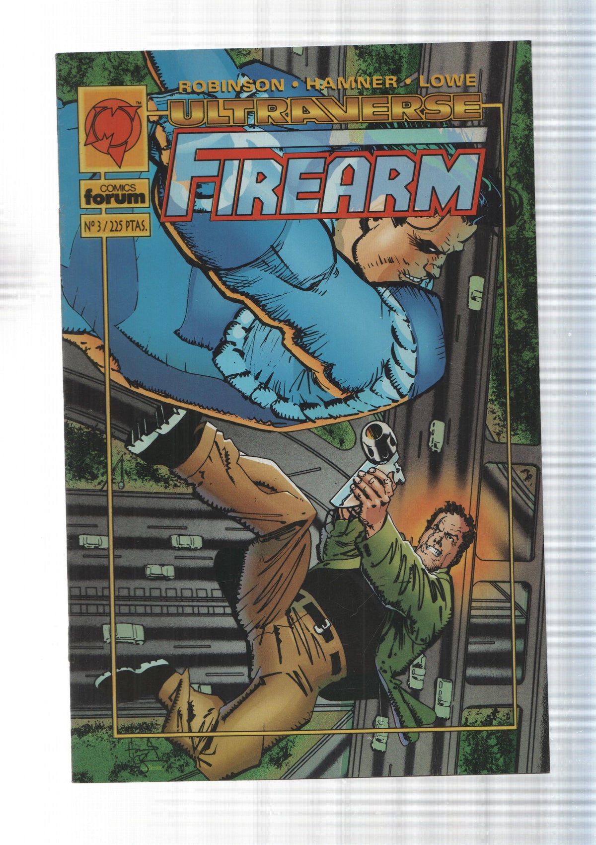 Planeta: Ultraverse; Firearm numero 3: Pasatiempos americanos, tercera parte