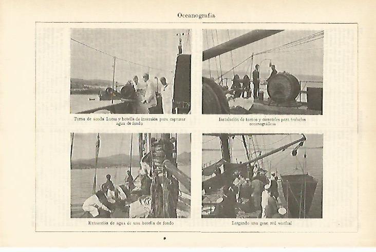LAMINA DE ESPASA 358: Oceanografia