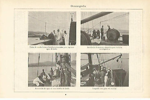 LAMINA DE ESPASA 358: Oceanografia