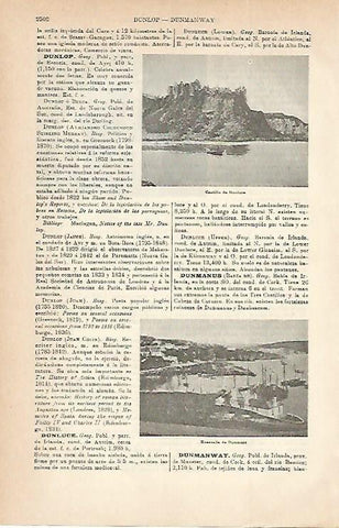 LAMINA ESPASA 3178: Castillo de Dunluce Irlanda