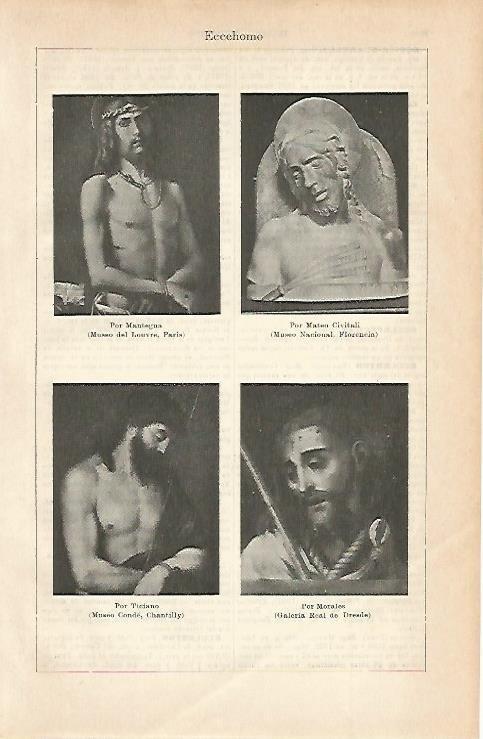 LAMINA ESPASA 3220: Ejemplos de Ecce Homo