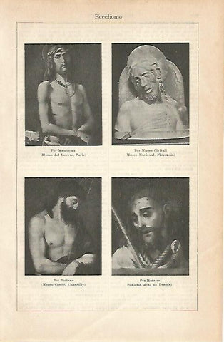 LAMINA ESPASA 3220: Ejemplos de Ecce Homo