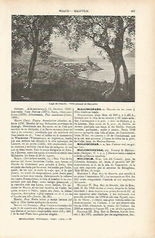 LAMINA ESPASA 3925: Lago de Guarda