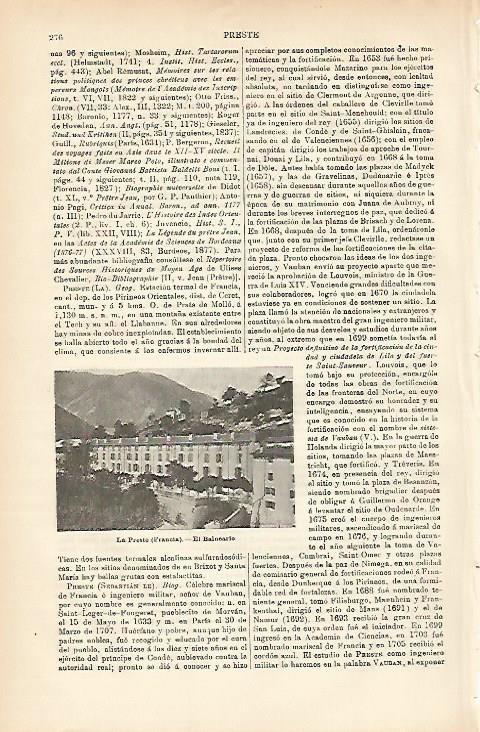 LAMINA ESPASA 3593: El Balneario de La Preste Francia