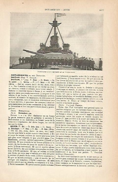 LAMINA ESPASA 3131: Dotacion del crucero acorazado griego Georgios-Averof