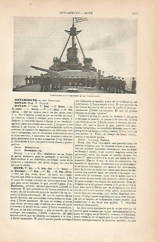 LAMINA ESPASA 3131: Dotacion del crucero acorazado griego Georgios-Averof