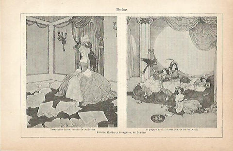 LAMINA ESPASA 3164:  Ilustraciones de Dulac edicion Hodder y Stoughton Londres