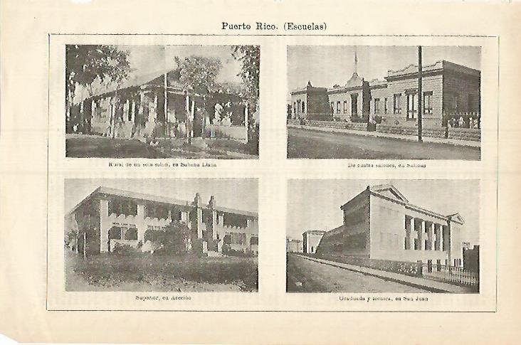 LAMINA ESPASA 3761: Escuelas de Puerto Rico