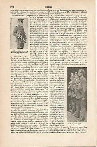 LAMINA ESPASA 3346: Policia aleman y policia auxiliar irlandesa