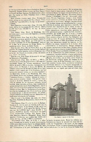 LAMINA ESPASA 3113: Iglesia de San Juan en Don Benito Badajoz