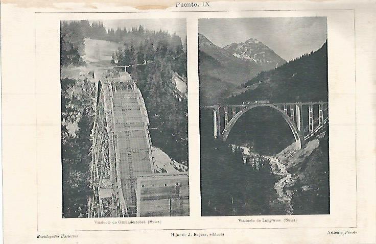 LAMINA ESPASA 3703: Viaductos en Suiza