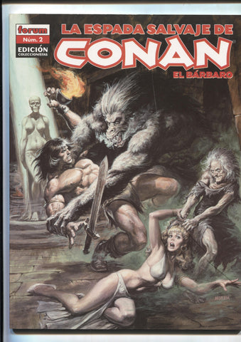 La Espada Salvaje de Conan volumen 1 tercera edicion numero 02: El cubil del gusano de hielo