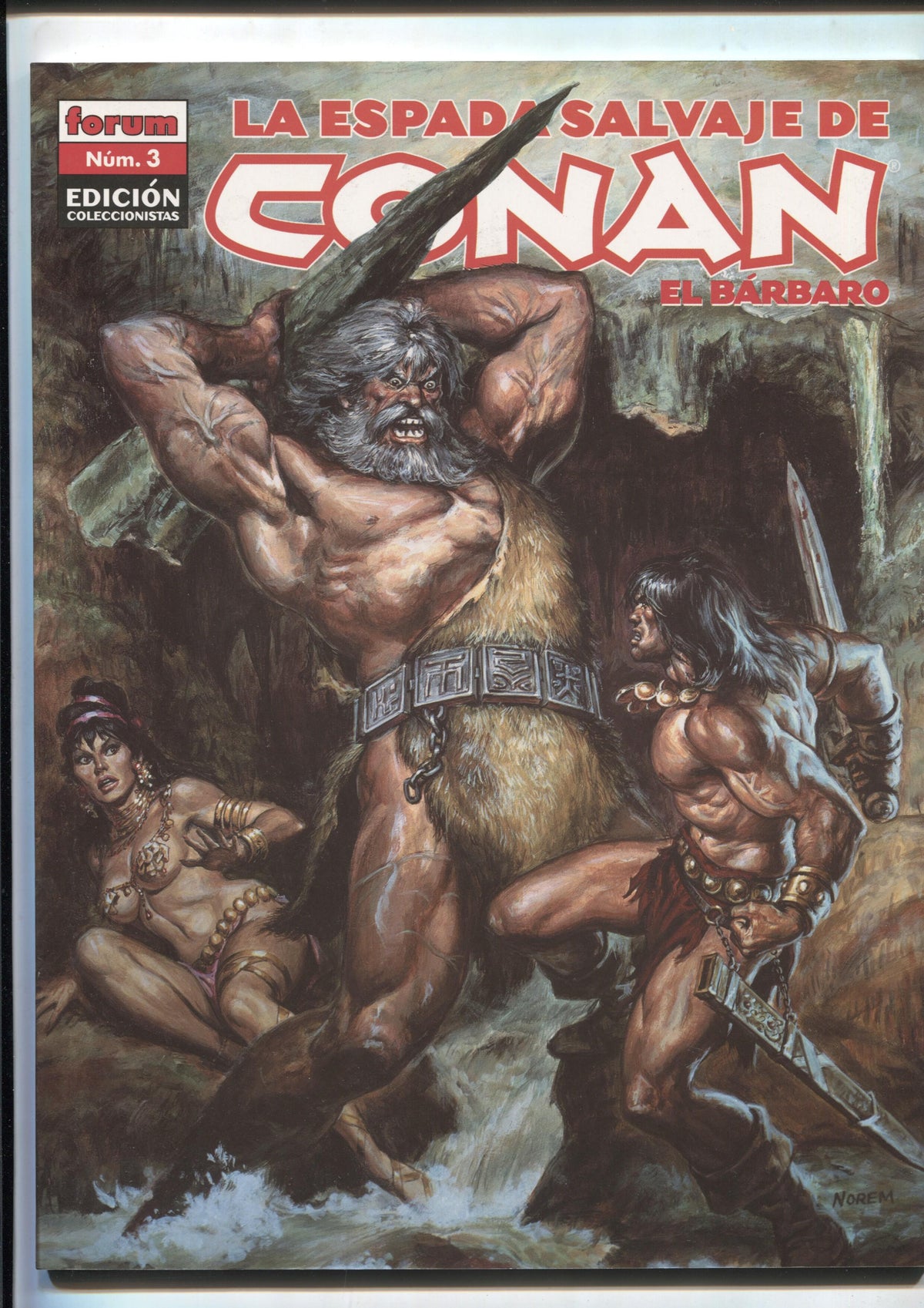 La Espada Salvaje de Conan volumen 1 tercera edicion numero 03: La sangre de los dioses