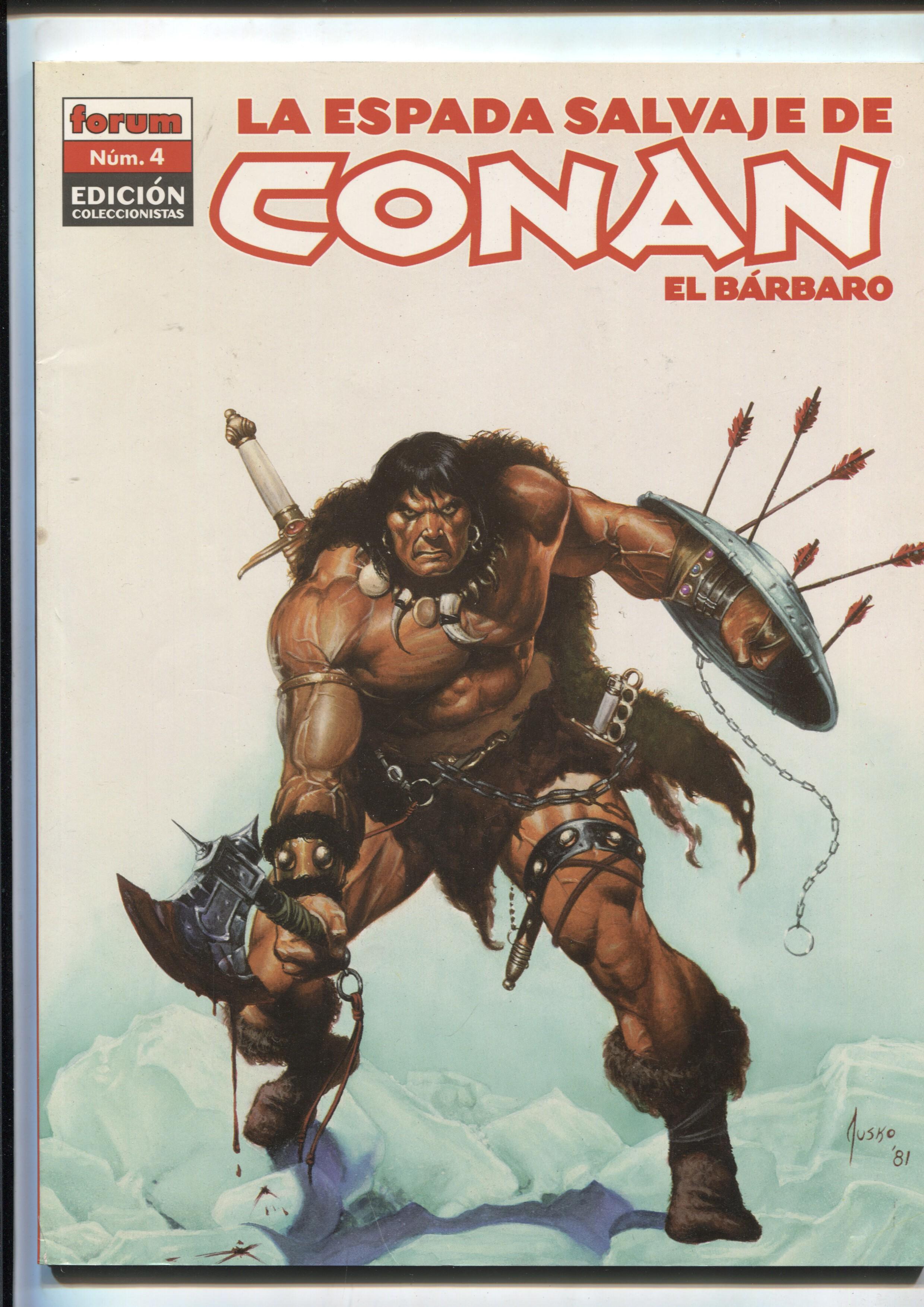La Espada Salvaje de Conan volumen 1 tercera edicion numero 04: Los colmillos de la serpiente