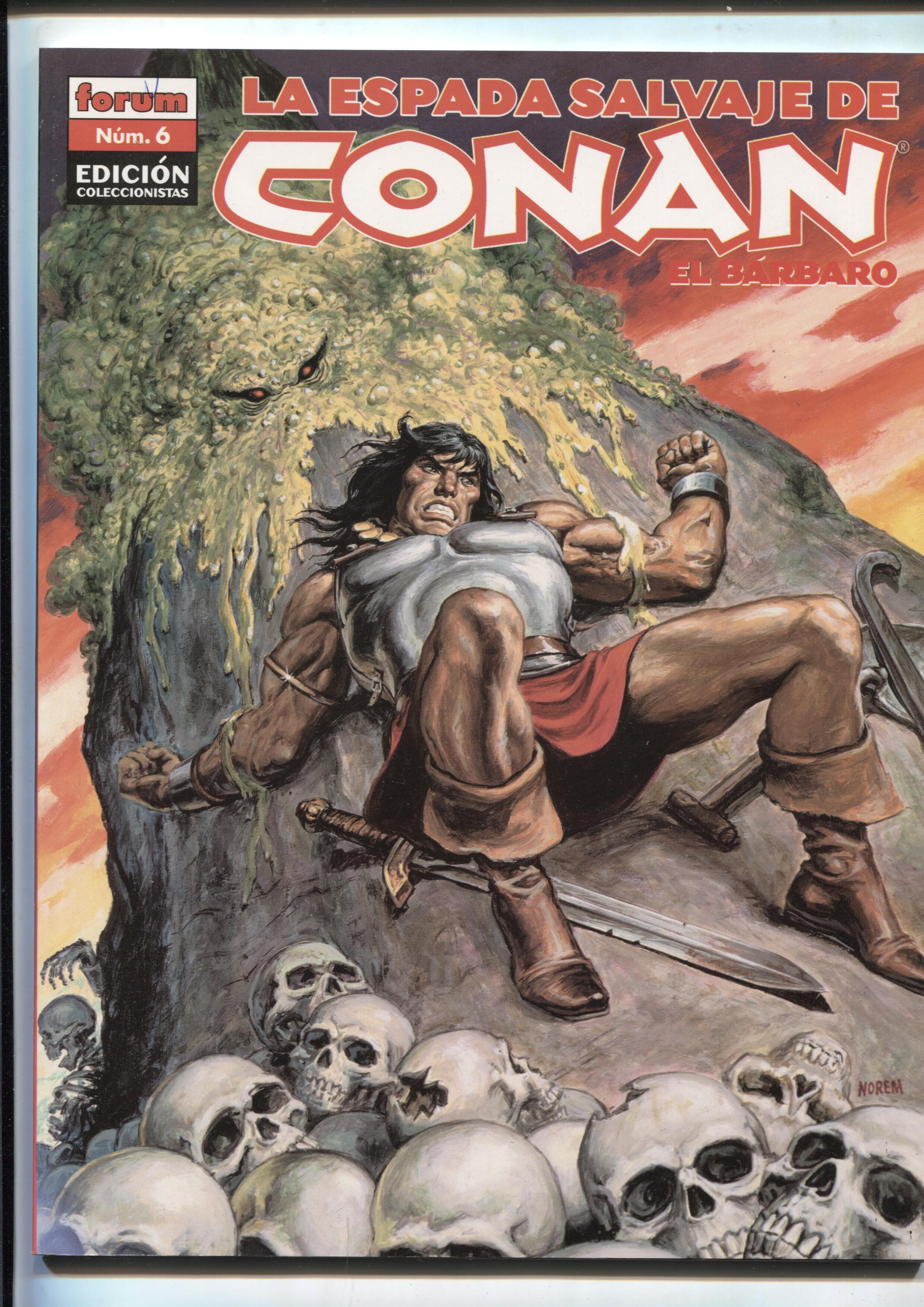 La Espada Salvaje de Conan volumen 1 tercera edicion numero 06: La maldicion del monolito