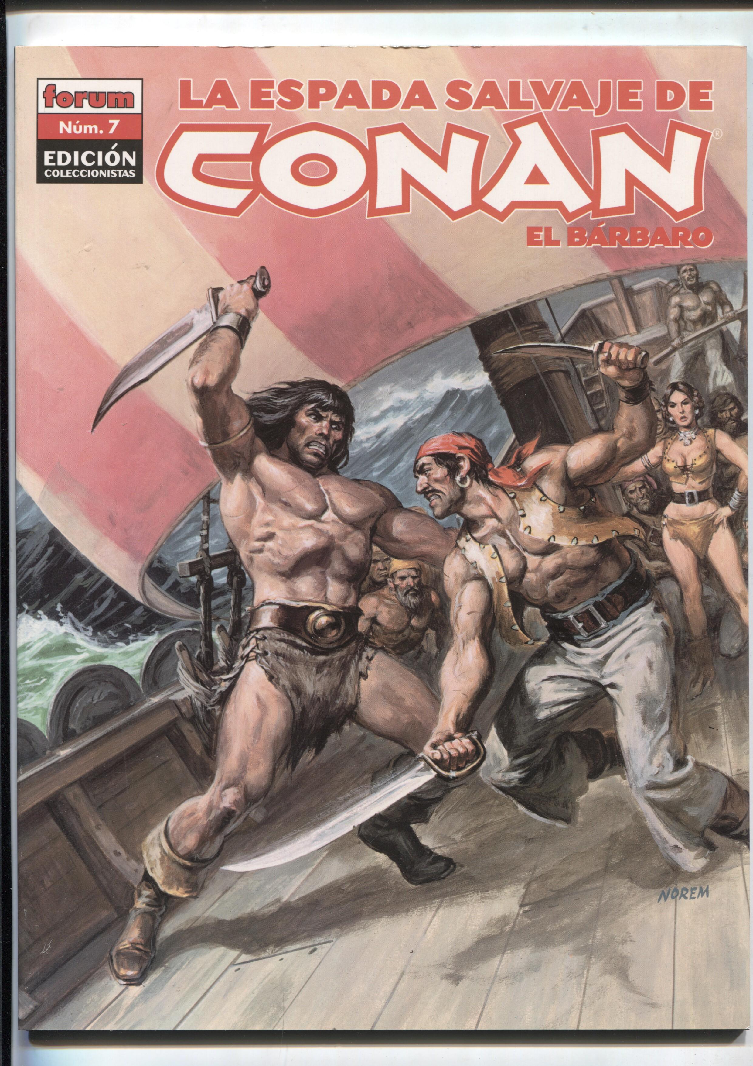 La Espada Salvaje de Conan volumen 1 tercera edicion numero 07: El templo de la cosa con doce ojos