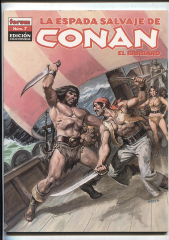 La Espada Salvaje de Conan volumen 1 tercera edicion numero 07: El templo de la cosa con doce ojos