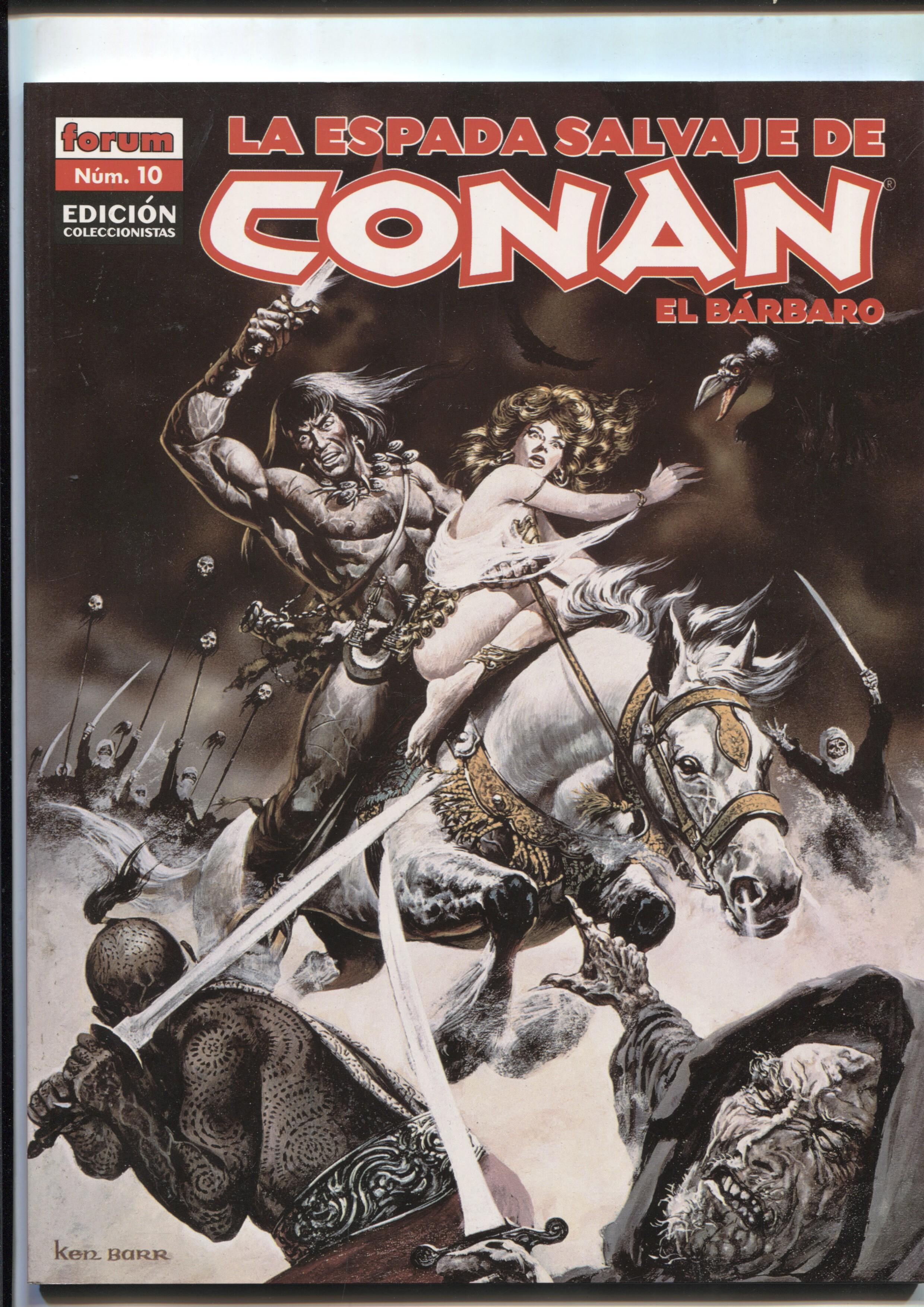 La Espada Salvaje de Conan volumen 1 tercera edicion numero 10: La diosa de Marfil