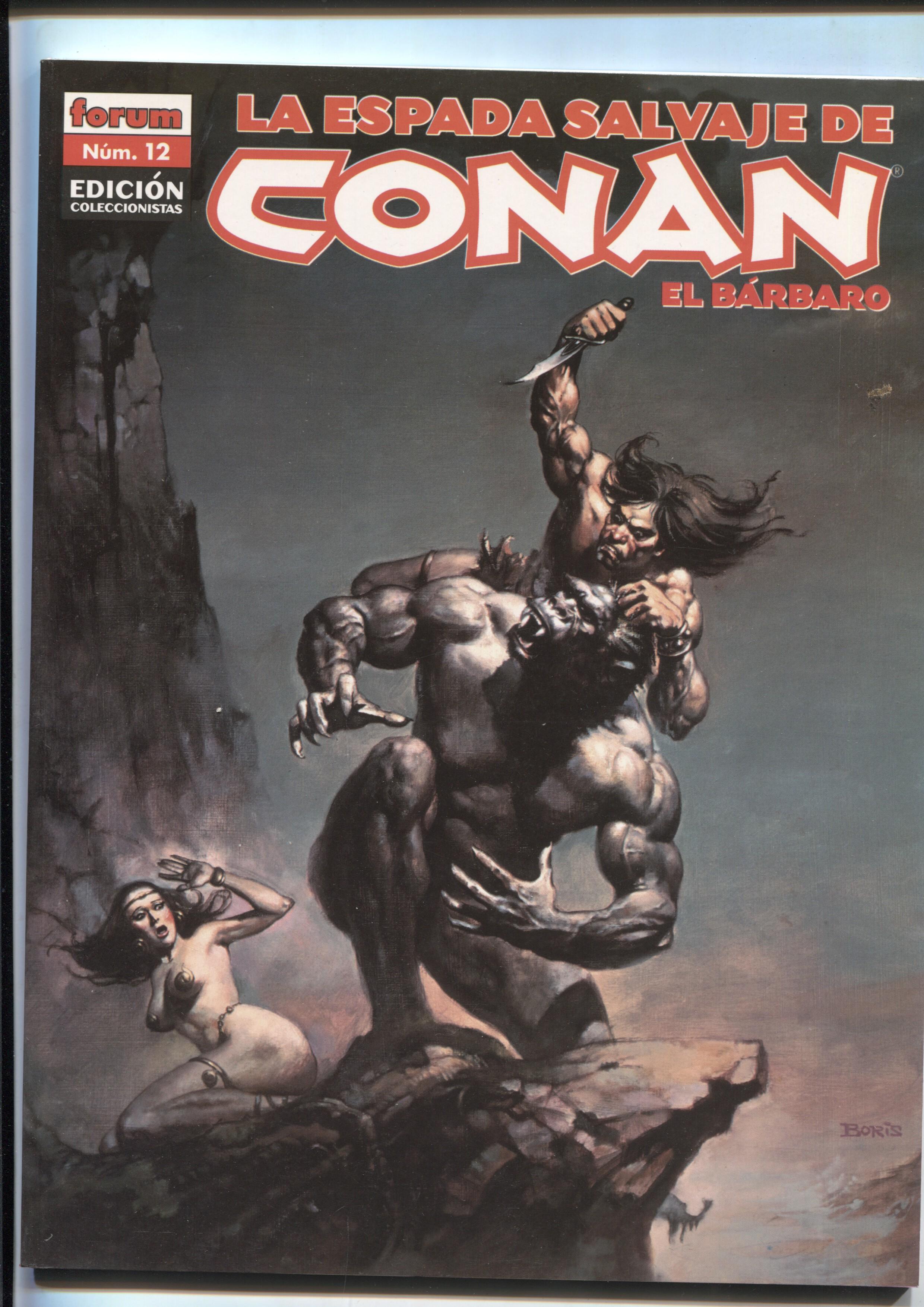 La Espada Salvaje de Conan volumen 1 tercera edicion numero 12: Sombras de hierro en la luna