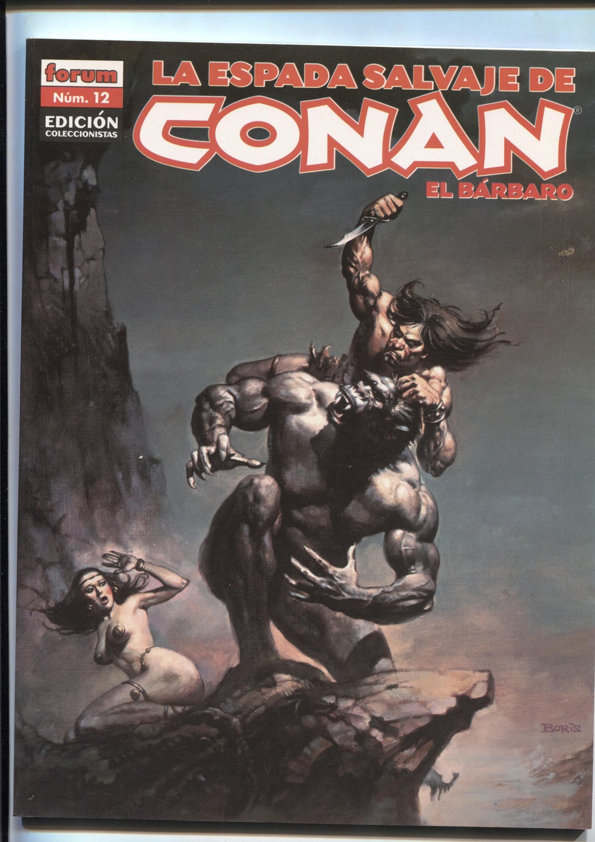 La Espada Salvaje de Conan volumen 1 tercera edicion numero 12: Sombras de hierro en la luna