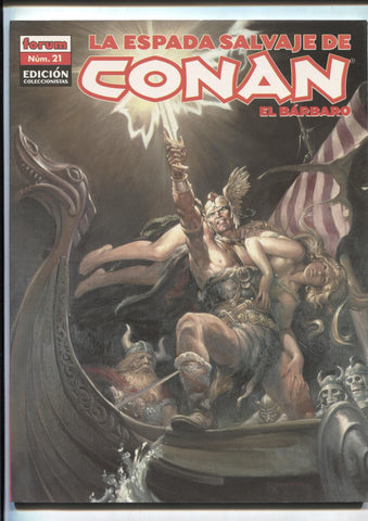 La Espada Salvaje de Conan volumen 1 tercera edicion numero 21: La gema de la torre