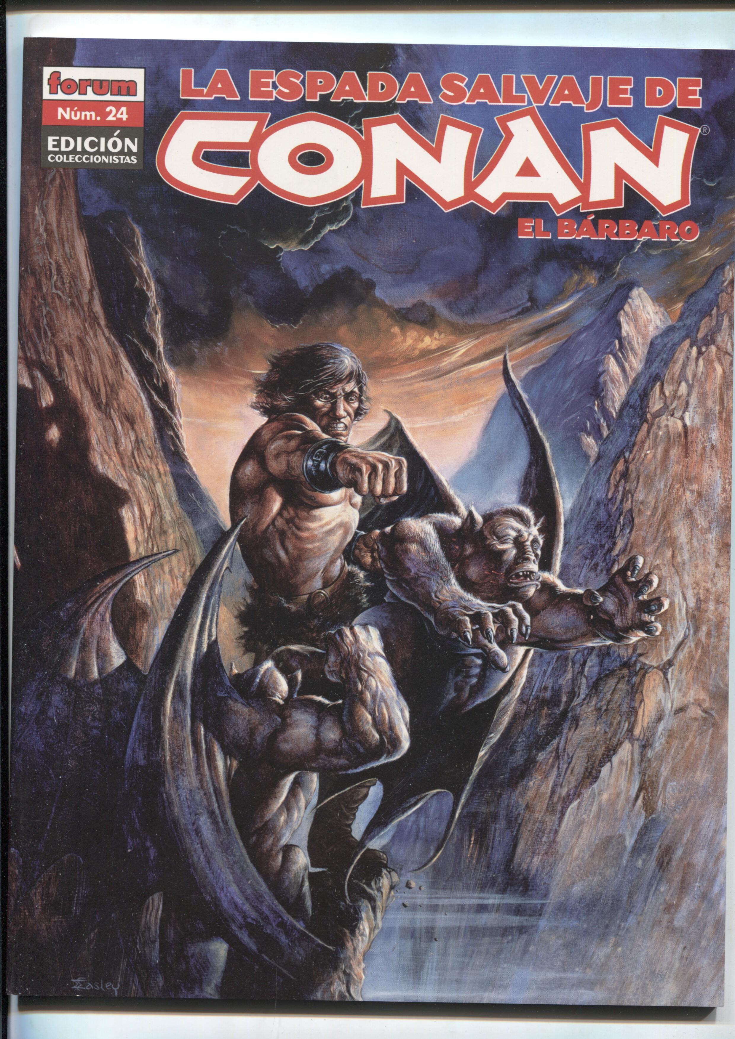 La Espada Salvaje de Conan volumen 1 tercera edicion numero 24: Los habitantes de las cavernas